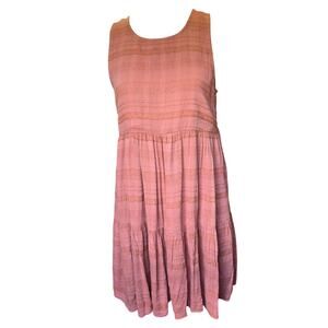 American Eagle Summer Cottage Dress Orange Size S/P